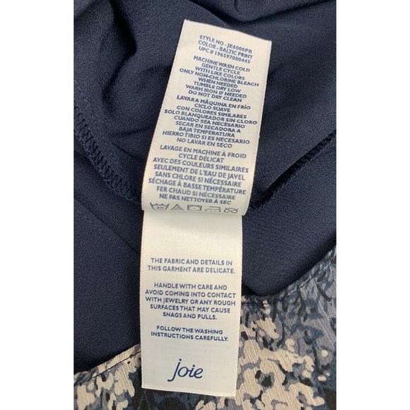 NWT $348 JOIE Womens Size L Baltic Print Mini Dress - Picture 10 of 13